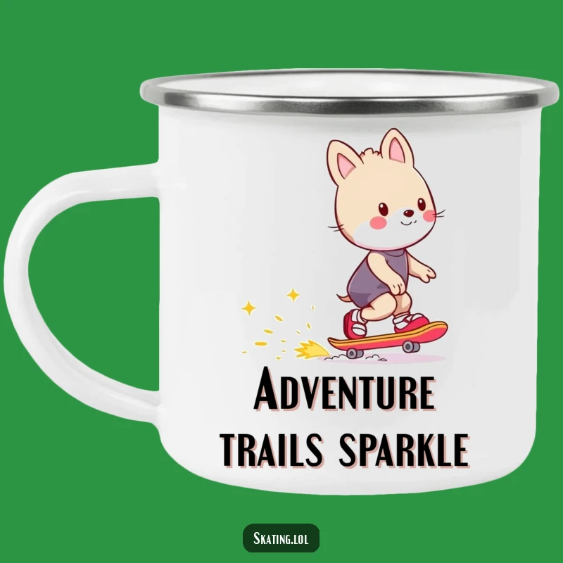 Funny Spark Trail Camping Mug - Durable & Hilarious Energetic Gift