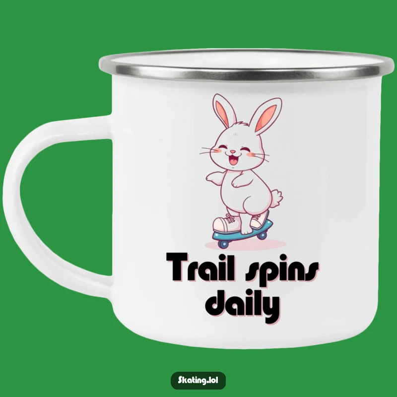 Funny Rabbit Camp Mug: Fuel Your Fun On The Go!