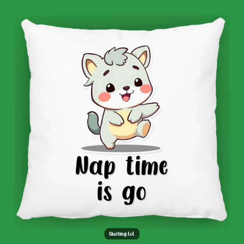 Funny Grinning Animal Pillow: Snuggle Up with Happiness, Cozy Gift