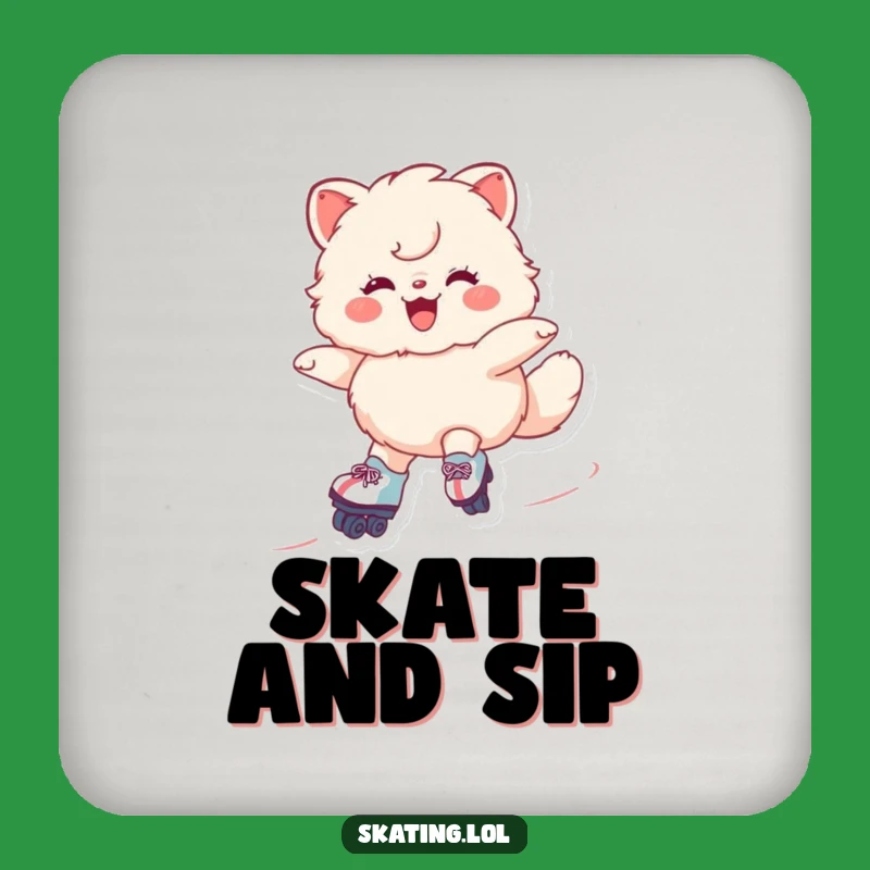 Funny Roller Skate Party Coaster - Gliding Character Protector, Perfect Funny Gift