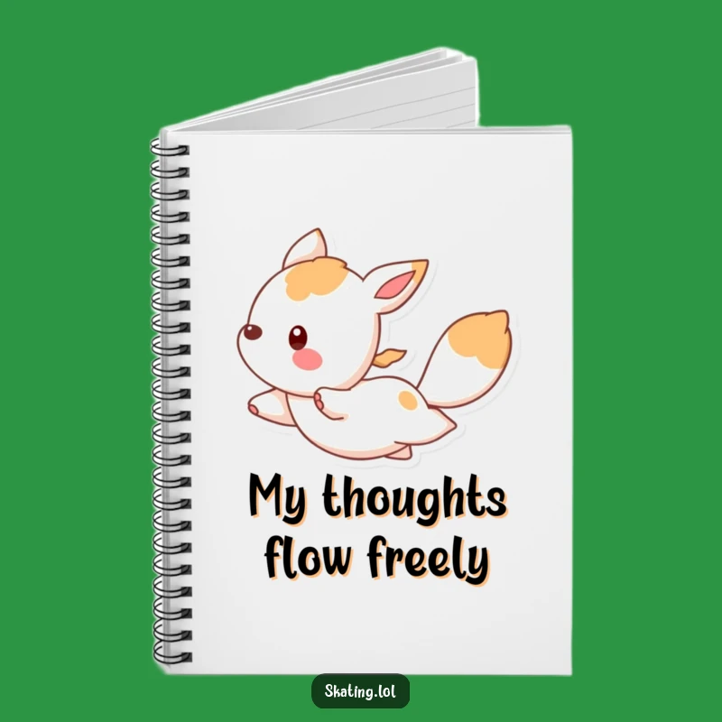 Funny Gliding Animal Notebook: Capture Ideas with Smooth, Hilarious Notes.