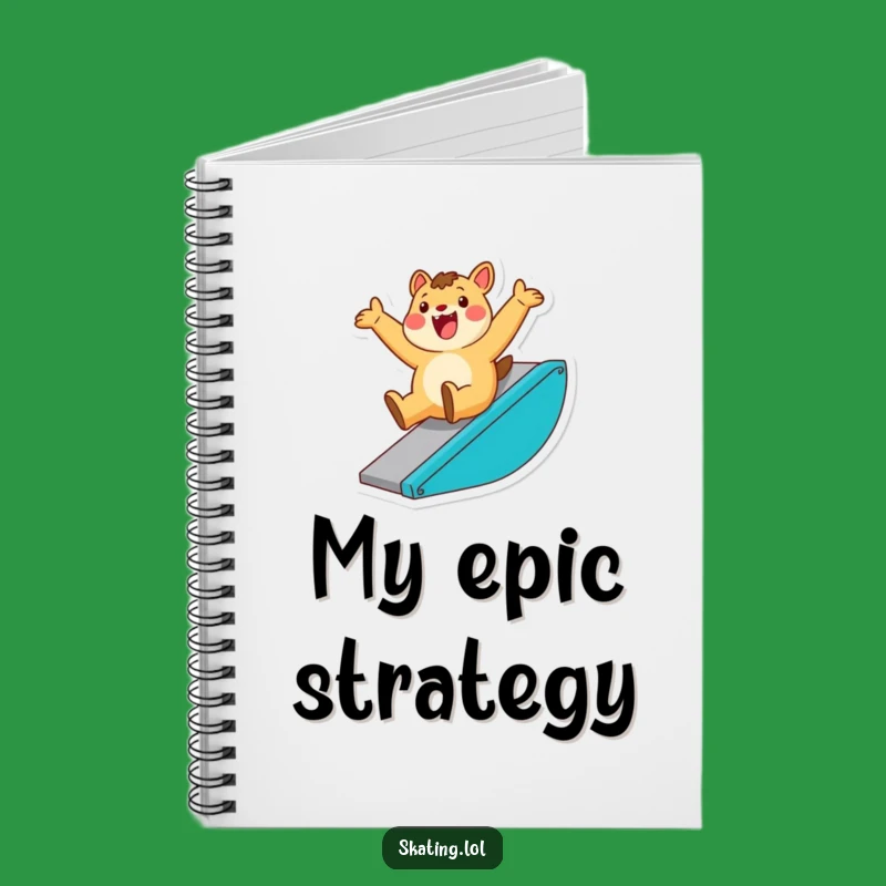 Funny Ramp Rider Animal Notebook: Capture Your Triumphs with Flair