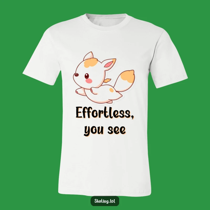 Funny Gliding Animal T-Shirt: Show Off Your Smooth Moves and Style.